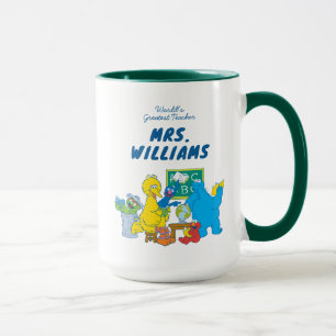 Sesame Street   Weltbester Lehrer Tasse