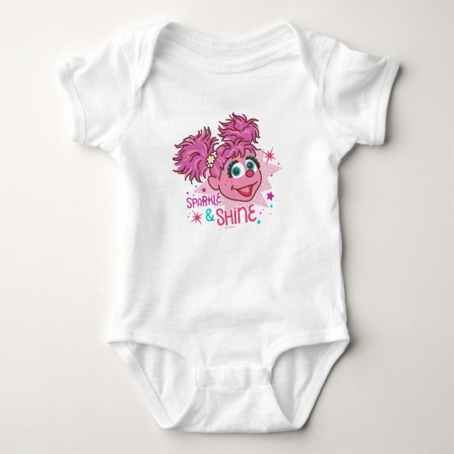 Sesamstraße | Abby Cadabby - Sparkle & Shine Baby Strampler (Vorderseite)