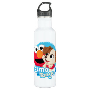 Sesamstraße   Abzeichen Elmo & Tango Edelstahlflasche