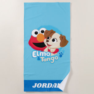 Sesamstraße Abzeichen Elmo & Tango Strandtuch