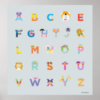 Sesamstraße | Alphabet - Buchstaben