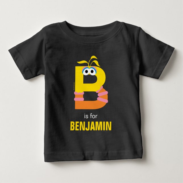 Sesamstraße | B ist für Big Bird Baby T-shirt (Vorderseite)