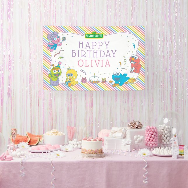 Sesamstraße | Baby's First Birthday Banner (Party)
