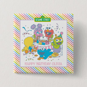 Sesamstraße   Baby's First Birthday Button