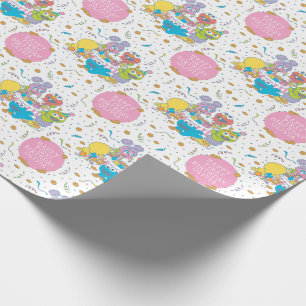 Sesamstraße   Baby's First Birthday Geschenkpapier