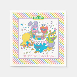 Sesamstraße | Baby's First Birthday Serviette