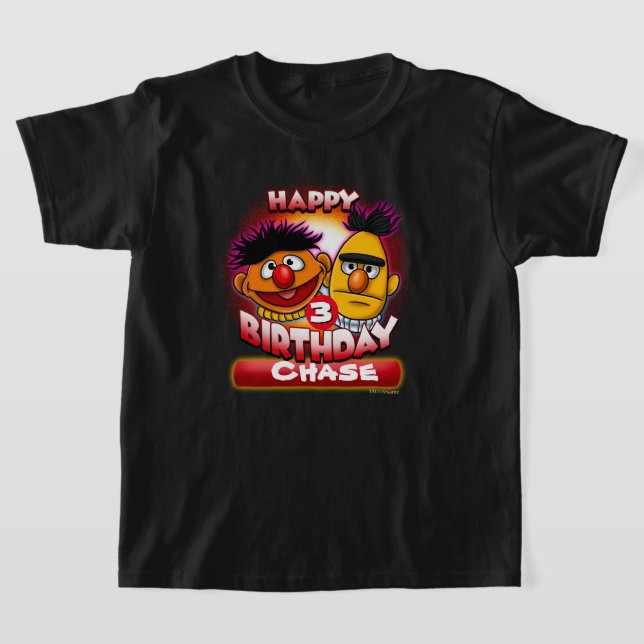 Sesamstraße | Bert & Ernie Birthday T-Shirt (Ablage )