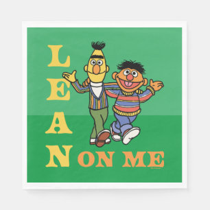 Sesamstraße   Bert & Ernie Lean über mich Serviette