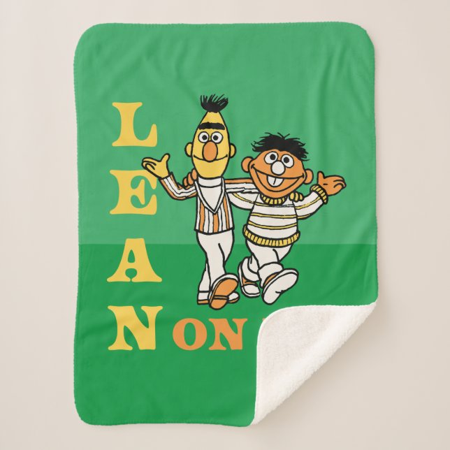 Sesamstraße | Bert & Ernie Lean über mich Sherpadecke (Vorderseite)
