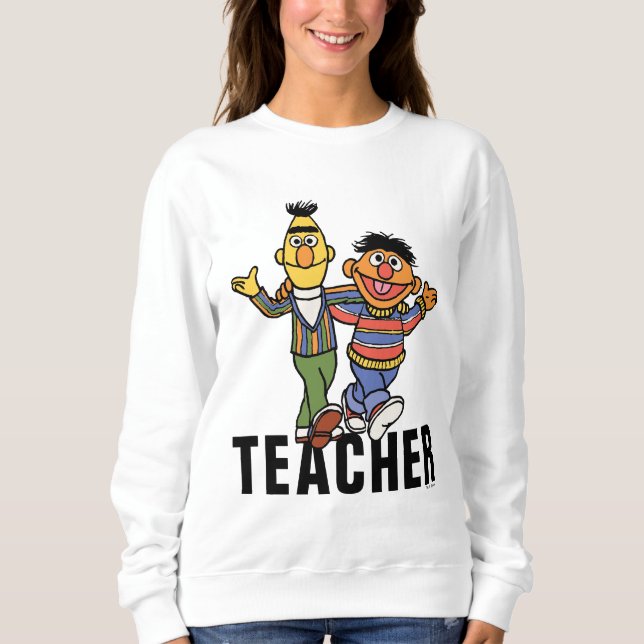 Sesamstraße | Bert & Ernie Teacher Sweatshirt (Vorderseite)