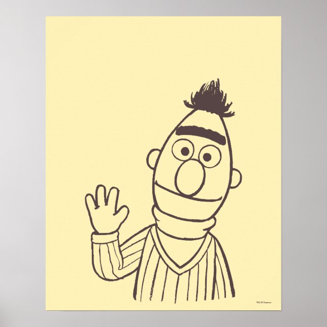 Sesamstraße | Bert Poster (Vorne)