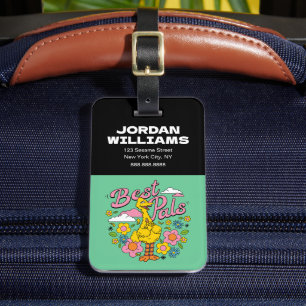 Sesamstraße   Best Yellow Bird Pals Gepäckanhänger