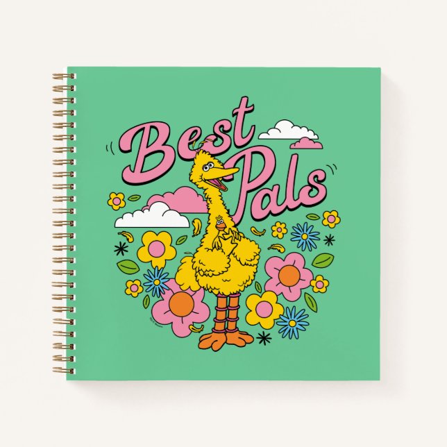 Sesamstraße | Best Yellow Bird Pals Notizbuch (Vorderseite)