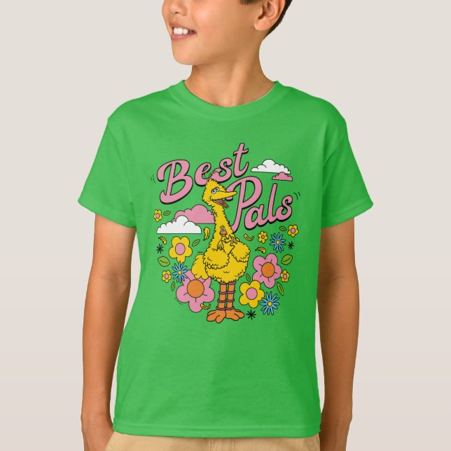 Sesamstraße | Best Yellow Bird Pals T-Shirt (Vorderseite)