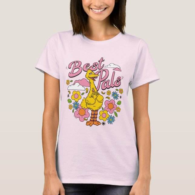 Sesamstraße | Best Yellow Bird Pals T-Shirt (Vorderseite)