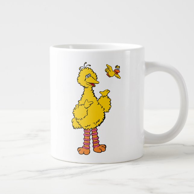 Sesamstraße | Big Bird & Little Bird Jumbo-Tasse (Rechts)