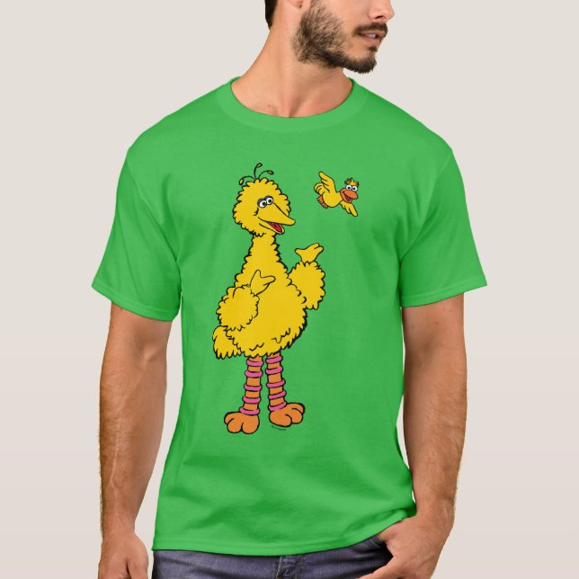 Sesamstraße | Big Bird & Little Bird T-Shirt (Vorderseite)