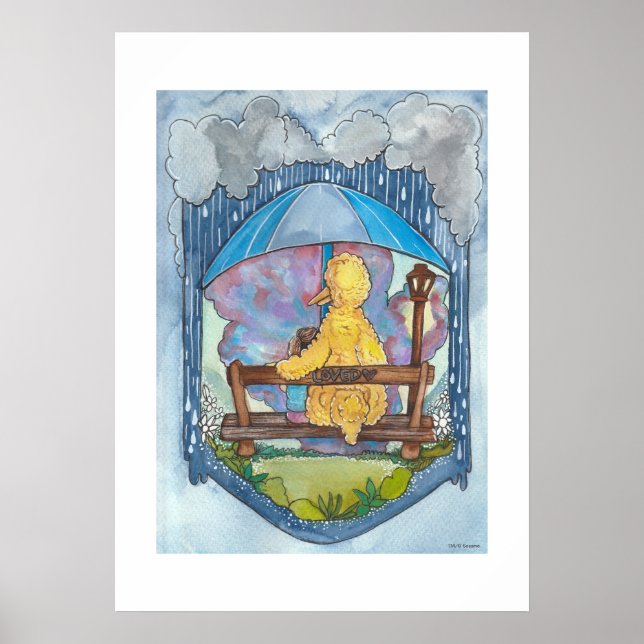 Sesamstraße | Big Bird - Love Poster (Vorne)