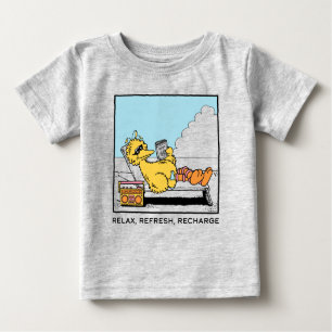 Sesamstraße Big Bird Relax Relax Relax Baby T-shirt