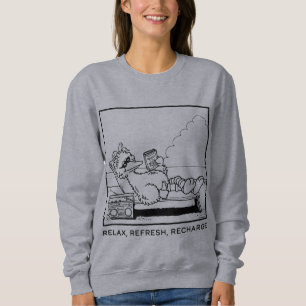 Sesamstraße Big Bird Relax Relax Relax Sweatshirt