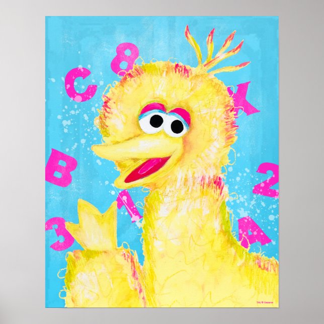 Sesamstraße | Big Bird Waving Poster (Vorne)