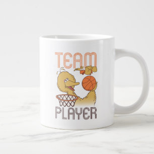 Sesamstraße Bird Bird Team Player Jumbo-Tasse