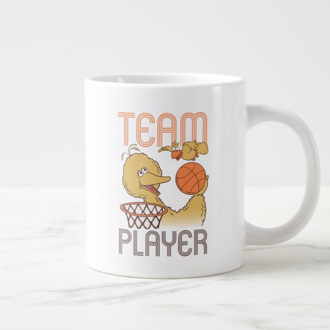 Sesamstraße | Bird Bird Team Player Jumbo-Tasse (Rechts)