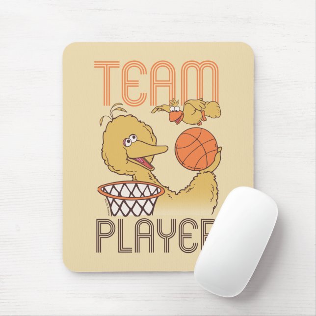 Sesamstraße | Bird Bird Team Player Mousepad (Mit Mouse)