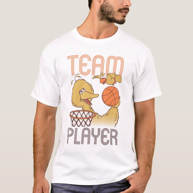 Sesamstraße | Bird Bird Team Player T-Shirt (Vorderseite)