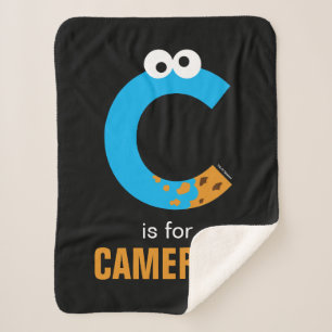 Sesamstraße C ist für Cookie Monster Sherpadecke