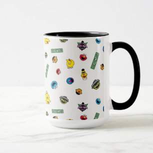 Sesamstraße-Charakter-Muster Tasse