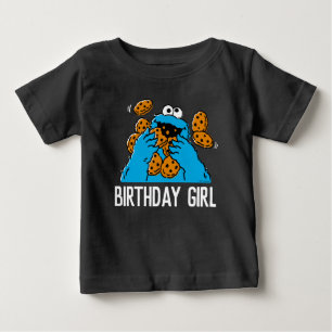 Sesamstraße Cookie Monster 1. Geburtstag Baby T-shirt