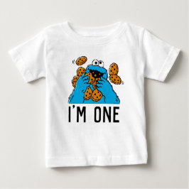 Sesamstraße | Cookie Monster 1. Geburtstag Baby T T-shirt