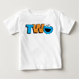 Sesamstraße | Cookie Monster 2. Geburtstag Baby T-shirt