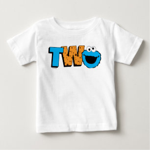 Sesamstraße   Cookie Monster 2. Geburtstag Baby T-shirt