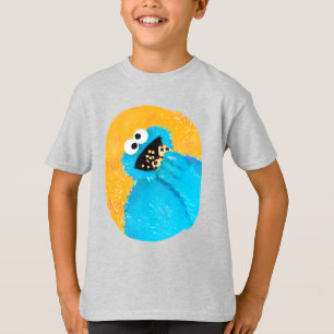 Sesamstraße Cookie Monster Art T-Shirt