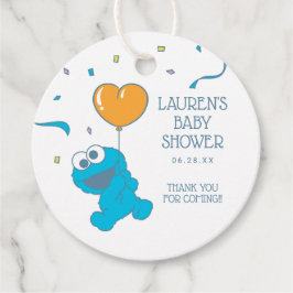 Sesamstraße | Cookie Monster Babydusche Geschenkanhänger