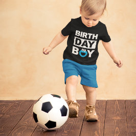 Sesamstraße | Cookie Monster - Birthday Boy Baby T-shirt