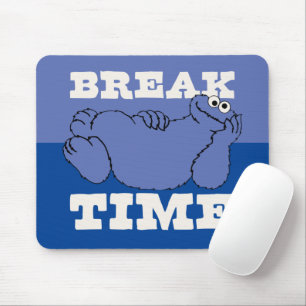 Sesamstraße Cookie Monster Break Time Mousepad