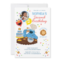 Sesamstraße | Cookie Monster Cake Foto Geburtstag