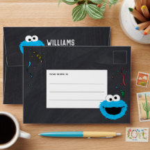 Sesamstraße | Cookie Monster Geburtstagskappe