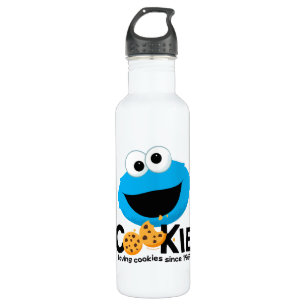 Sesamstraße   Cookie Monster Love Cookies Edelstahlflasche