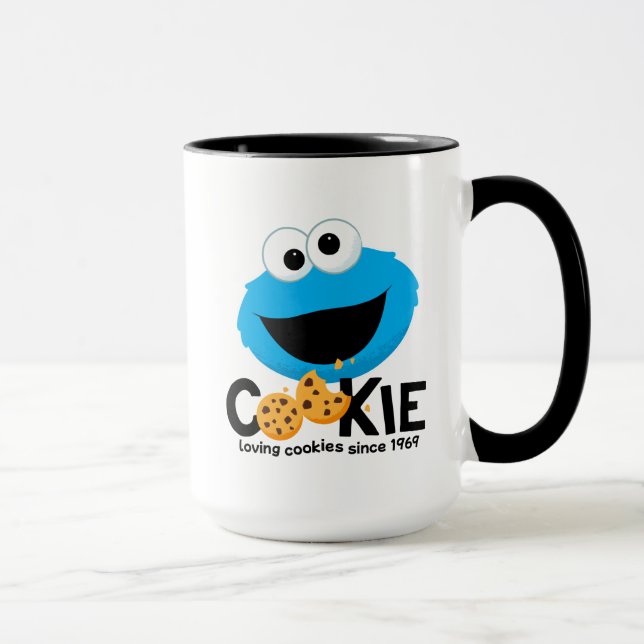 Sesamstraße | Cookie Monster Love Cookies Tasse (Rechts)