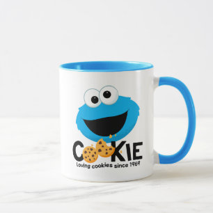 Sesamstraße   Cookie Monster Love Cookies Tasse