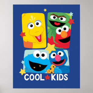 Sesamstraße Coole Kinder Poster