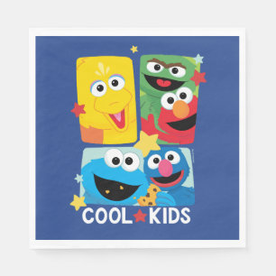 Sesamstraße Coole Kinder Serviette