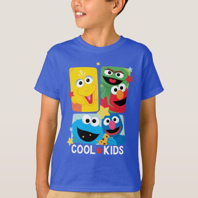 Sesamstraße | Coole Kinder T-Shirt (Vorderseite)