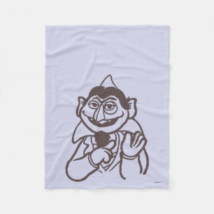 Sesamstraße Count von Count Fleecedecke