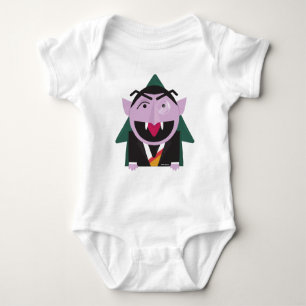 Sesamstraße   Count von Count Illustration Baby Strampler