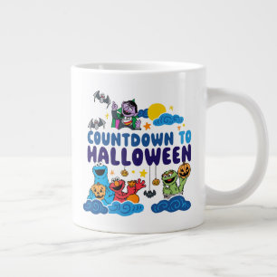 Sesamstraße   Countdown bis Halloween Jumbo-Tasse